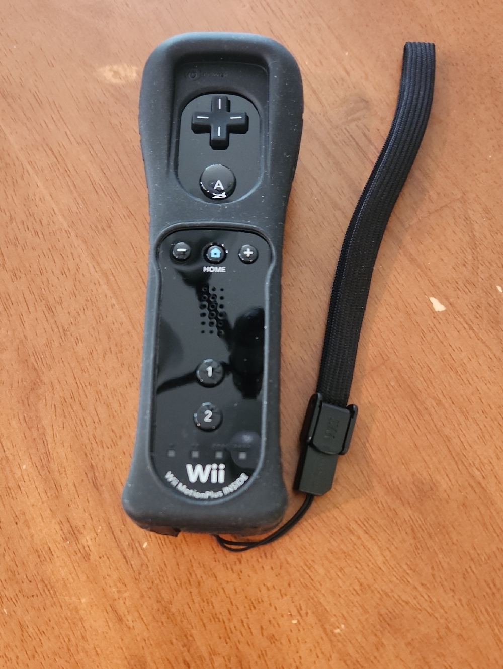 Nintendo Wii Remote Plus with Wii MotionPlus With Protective Case & Strap